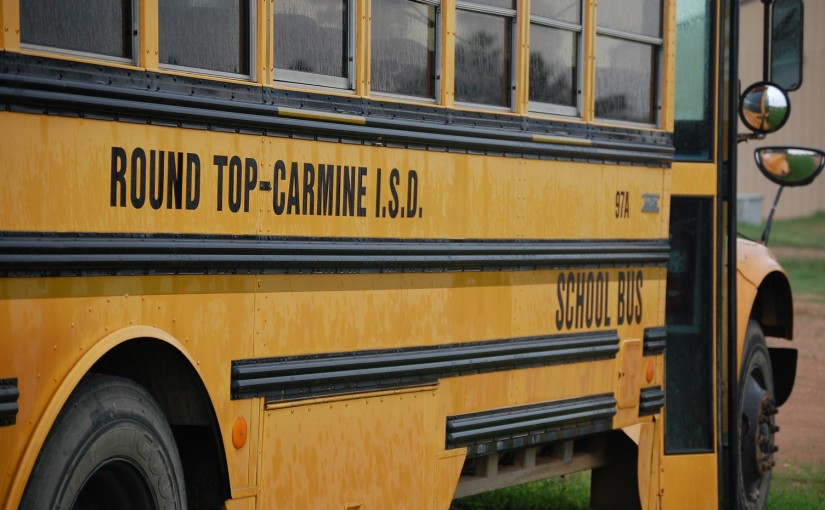 Round Top-Carmine School Bus